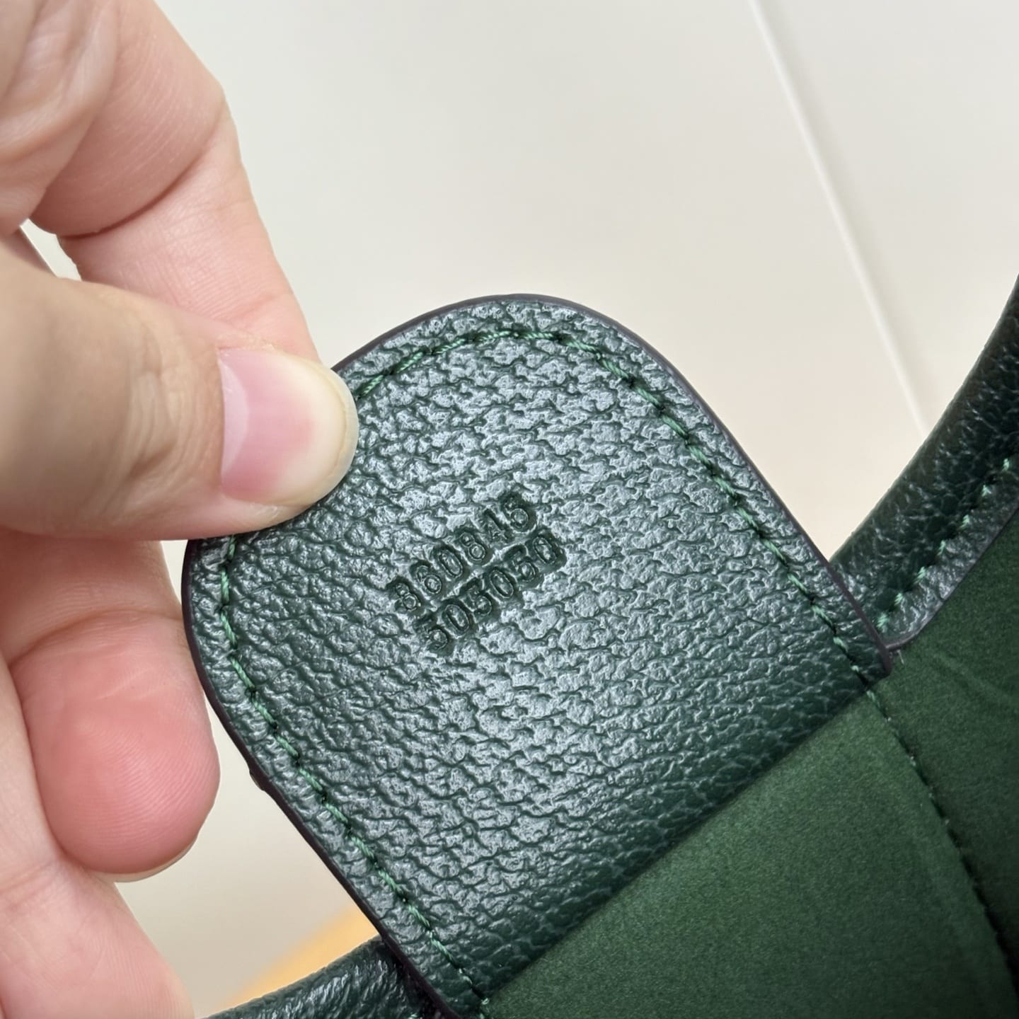 GUCCI グッチ ジリオ スモールトートバッグ ダークグリーン 25cm - 画像 (6)