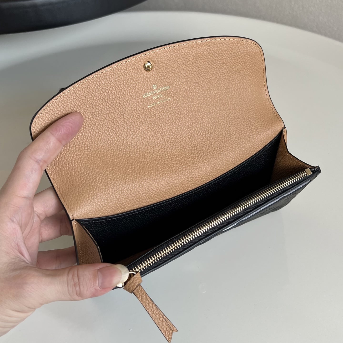 Louis Vuitton Emilie Wallet Black 19Cm M62369 - 画像 (8)