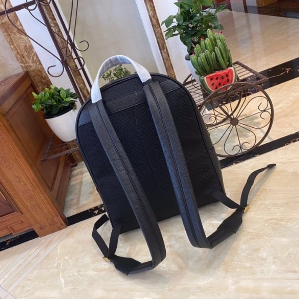 Gucci Print Leather Backpack Black 41cm - 画像 (6)