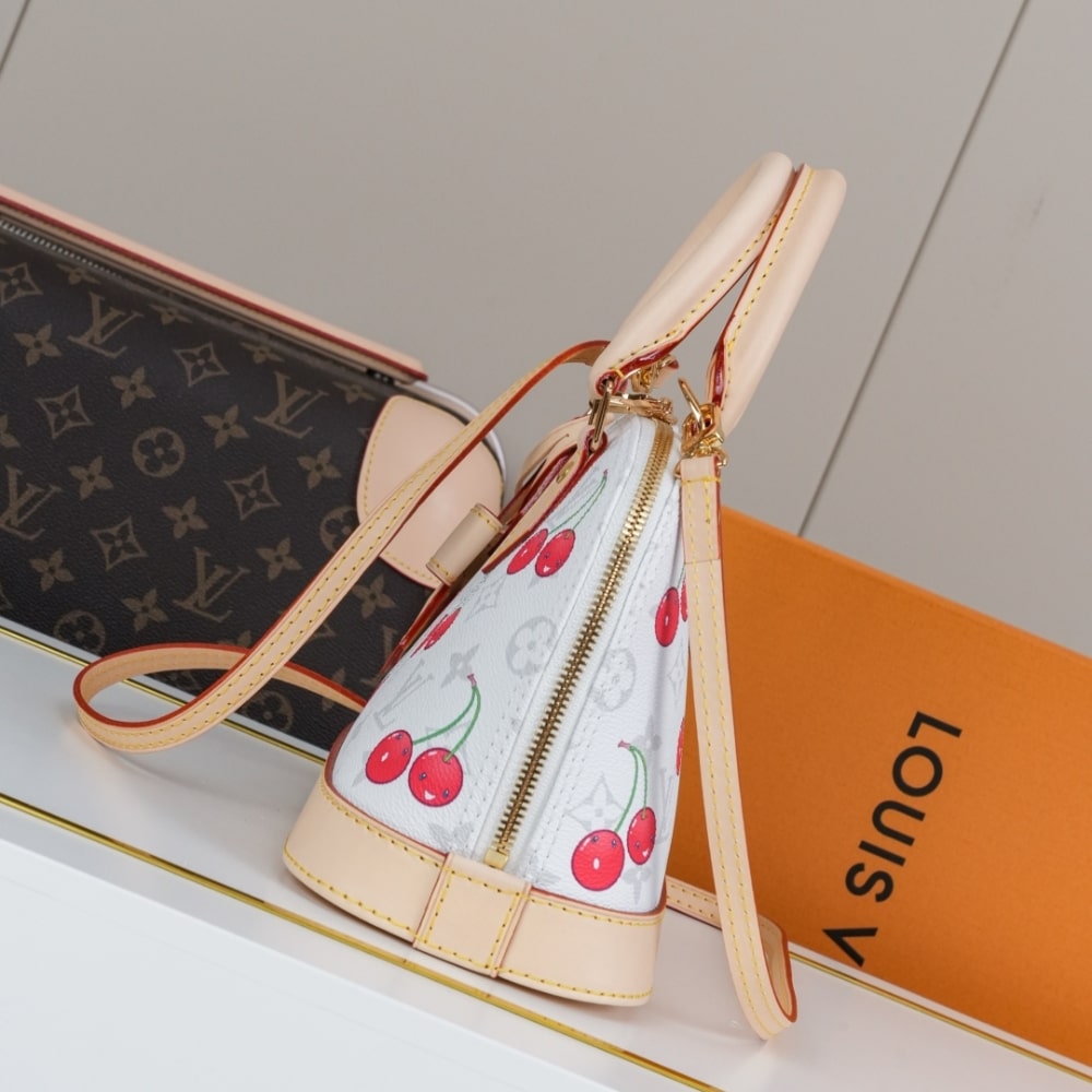 Louis Vuitton X Takashi Murakami Alma BB Monogram Cherry 23Cm M14234 - 画像 (4)