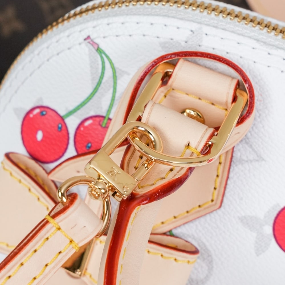 Louis Vuitton X Takashi Murakami Alma BB Monogram Cherry 23Cm M14234 - 画像 (5)