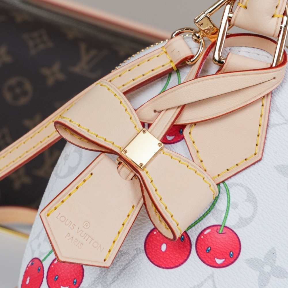 Louis Vuitton X Takashi Murakami Alma BB Monogram Cherry 23Cm M14234 - 画像 (7)