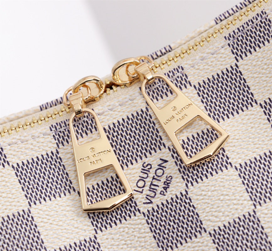 Louis Vuitton Lymington Damier Azur Canvas Beige 35Cm N40022 - 画像 (5)