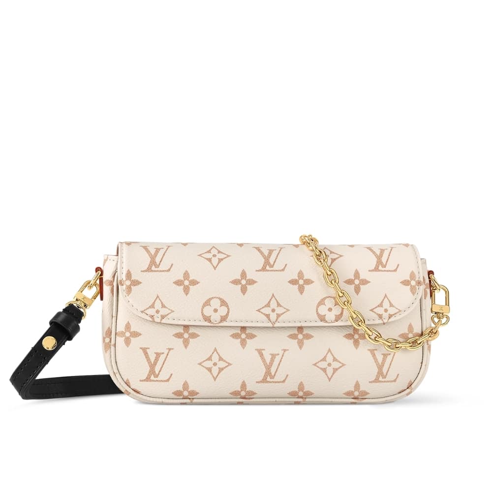 Louis Vuitton ウォレットオンチェーン アイビーモノグラムキャンバス デューン 23cm M83091