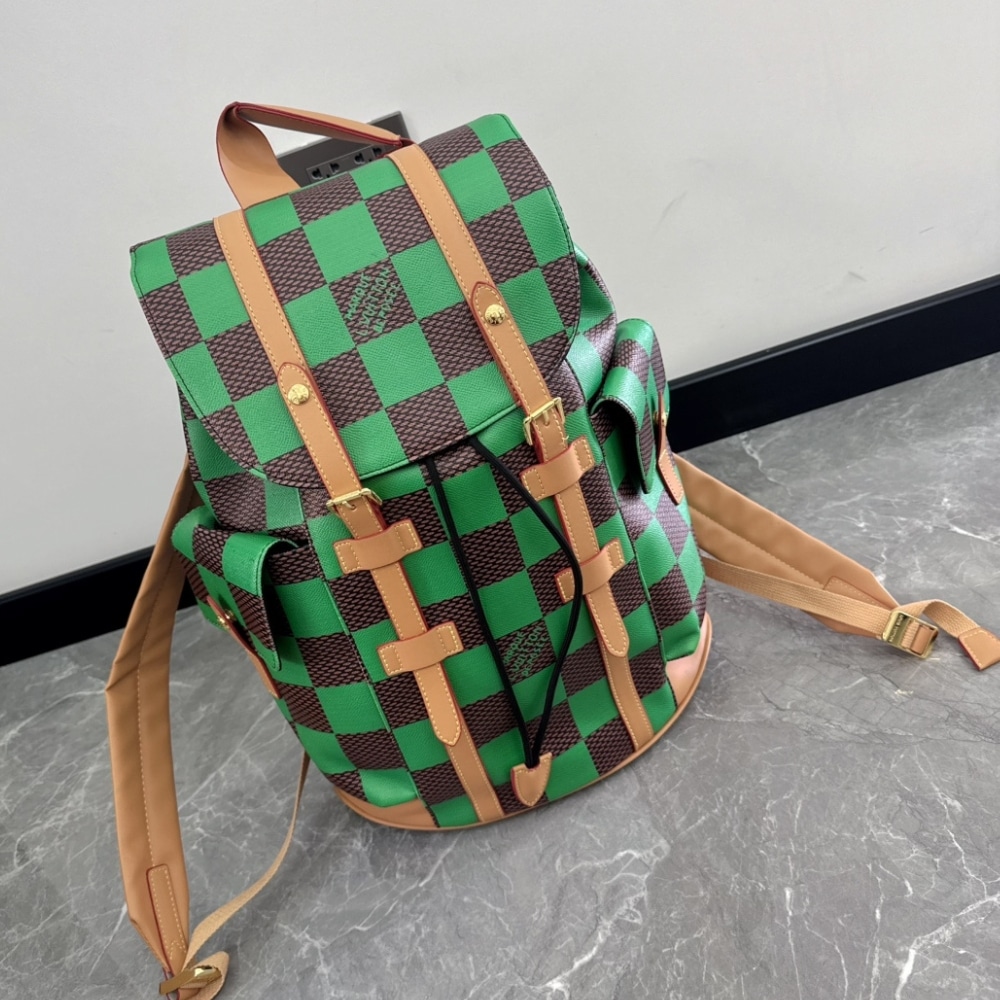 Louis Vuitton Runway Christopher MM Backpack Green 44Cm N40564 - 画像 (2)