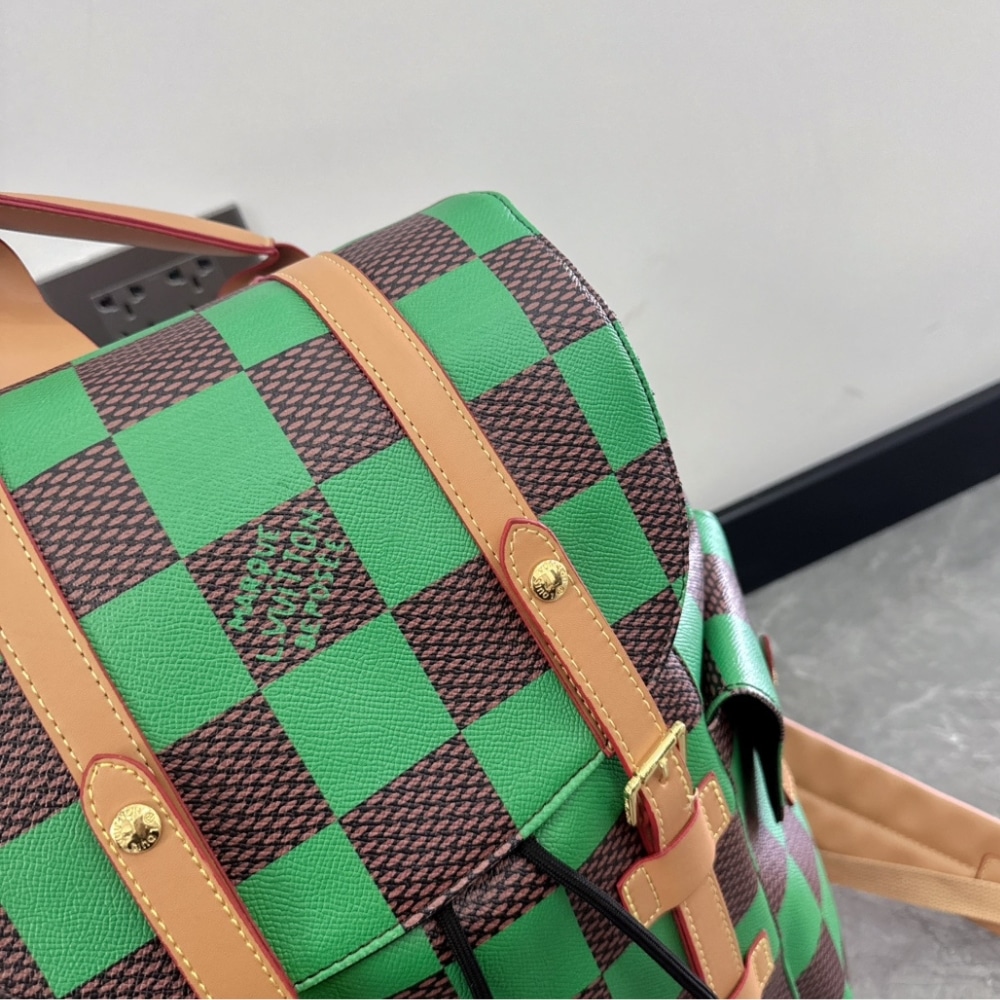 Louis Vuitton Runway Christopher MM Backpack Green 44Cm N40564 - 画像 (4)