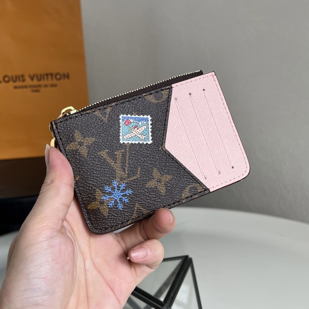 LOUIS VUITTON ルイ・ヴィトン ロミー カードホルダー モノグラム スノーイパール 12cm 型番:M15333 - 画像 (3)