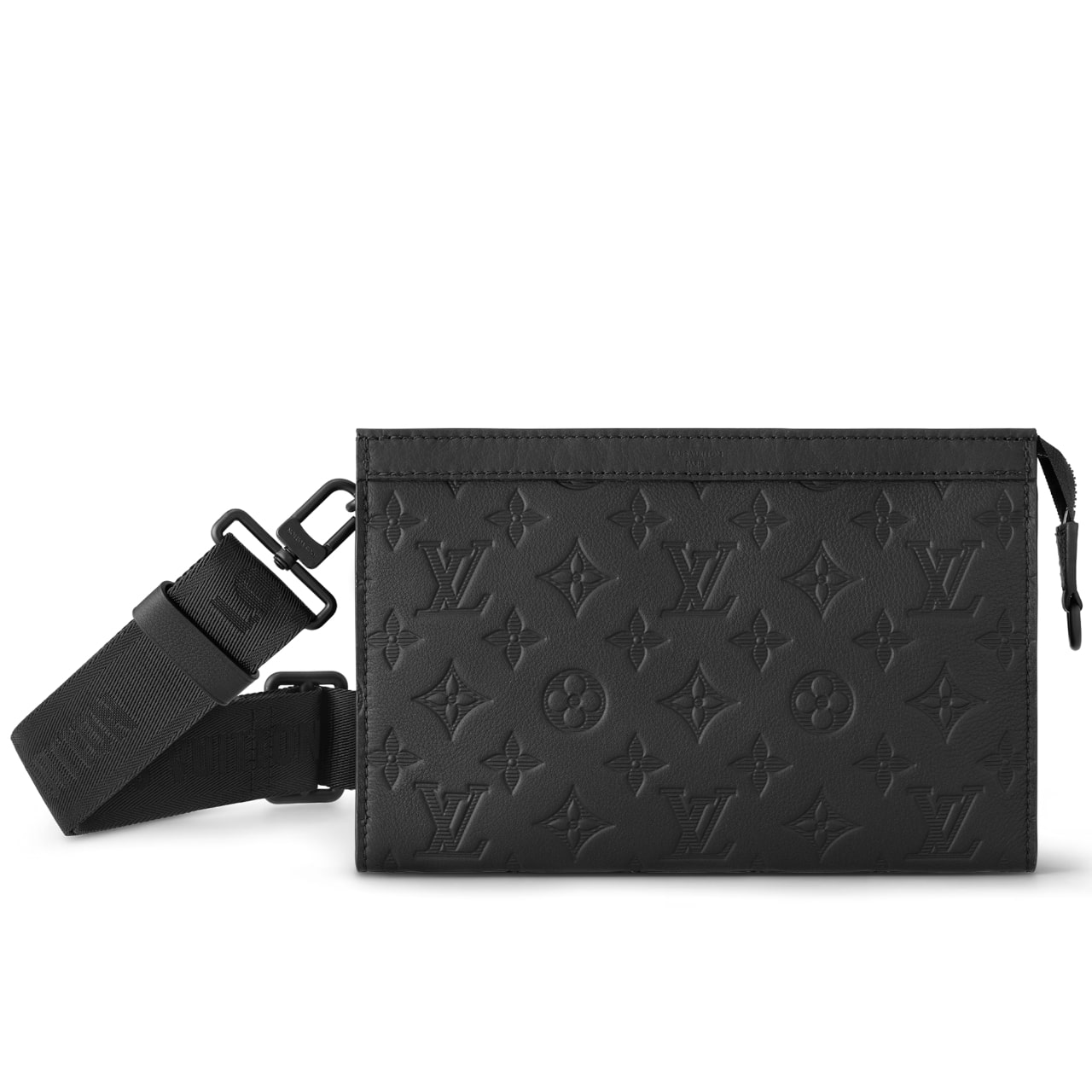 LOUIS VUITTON ルイ・ヴィトン ガストン・ウェアラブル ウォレット モノグラム・シャドウ ノワール 22cm 型番：M81115
