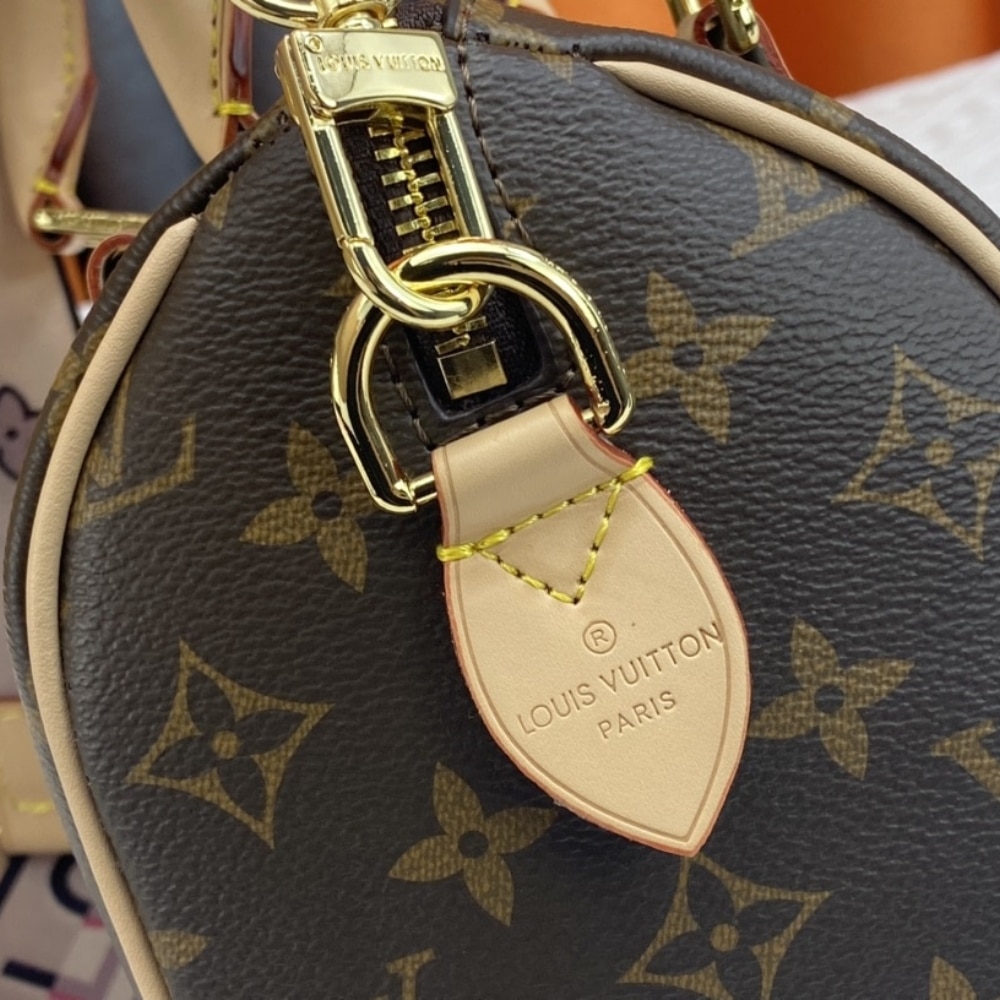 Louis Vuitton Speedy Bandoulière 20 Bag Black 20Cm M46234 - 画像 (9)