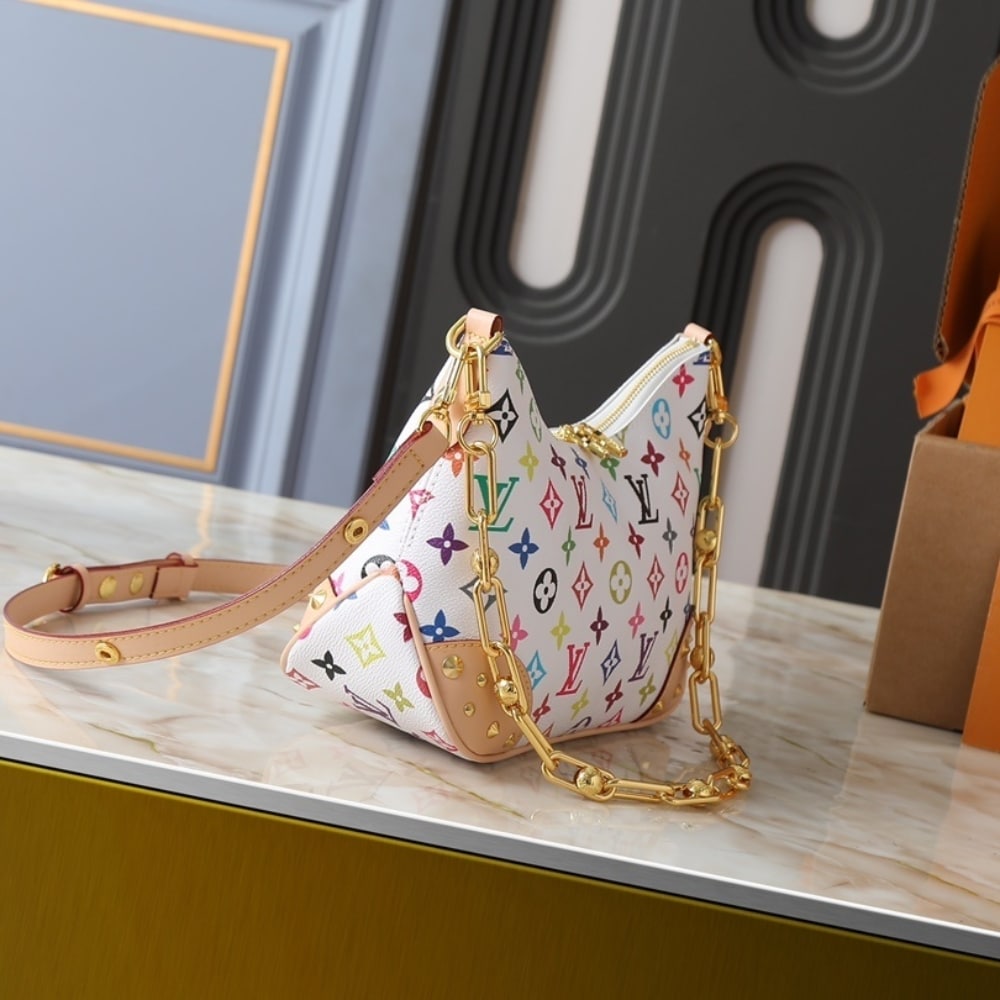 Louis Vuitton X Takashi Murakami Boulogne PM White 29Cm M27790 - 画像 (3)