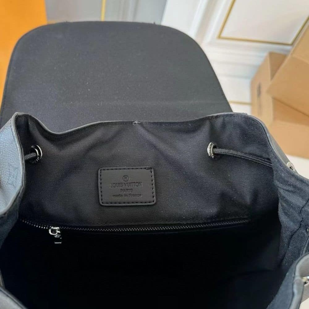 Louis Vuitton Christopher PM Backpack Monogram Eclipse Black 39Cm M46331 - 画像 (6)