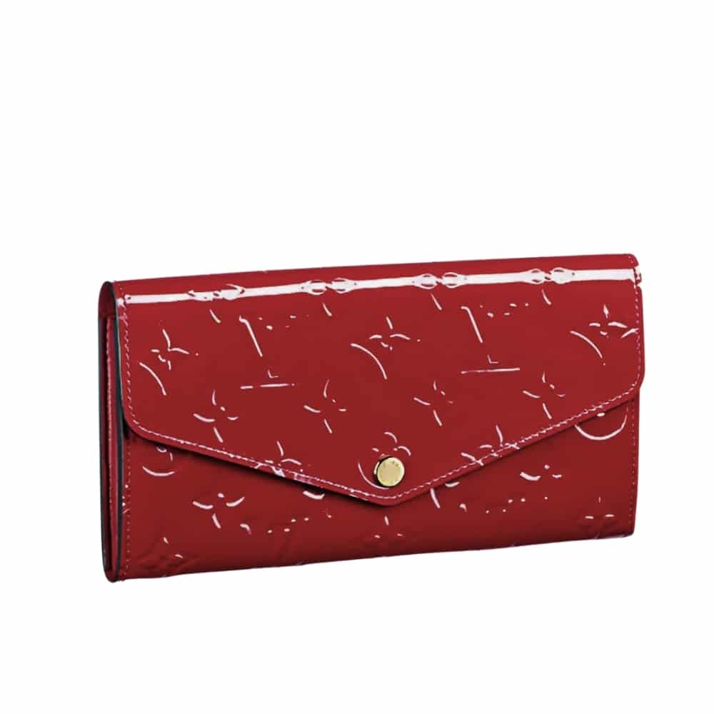 LOUIS VUITTON ルイ・ヴィトン サラ ロングウォレット モノグラム レッド 19cm