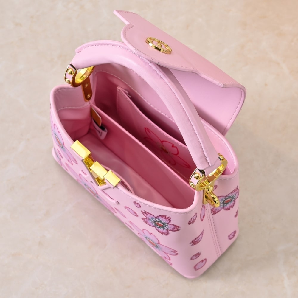 Louis Vuitton X Takashi Murakami Capucines Mini Pink 21Cm M13249 - 画像 (6)