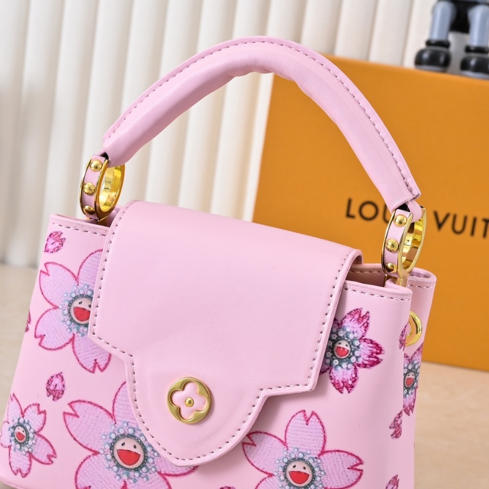 Louis Vuitton X Takashi Murakami Capucines Mini Pink 21Cm M13249 - 画像 (3)