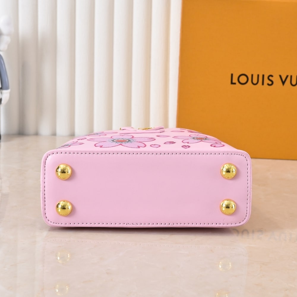 Louis Vuitton X Takashi Murakami Capucines Mini Pink 21Cm M13249 - 画像 (4)