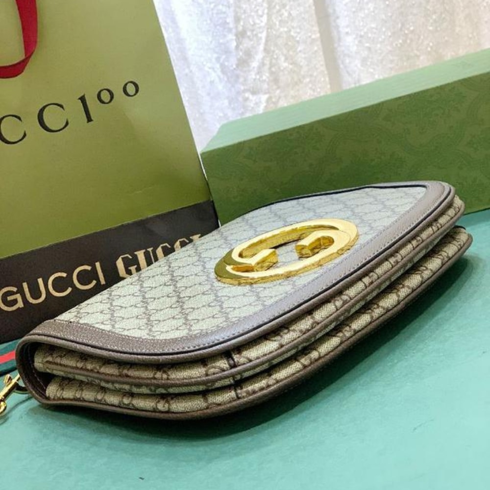 Gucci Blondie Medium Shoulder Bag Beige 29cm 699210 96iwg 8745 - 画像 (5)