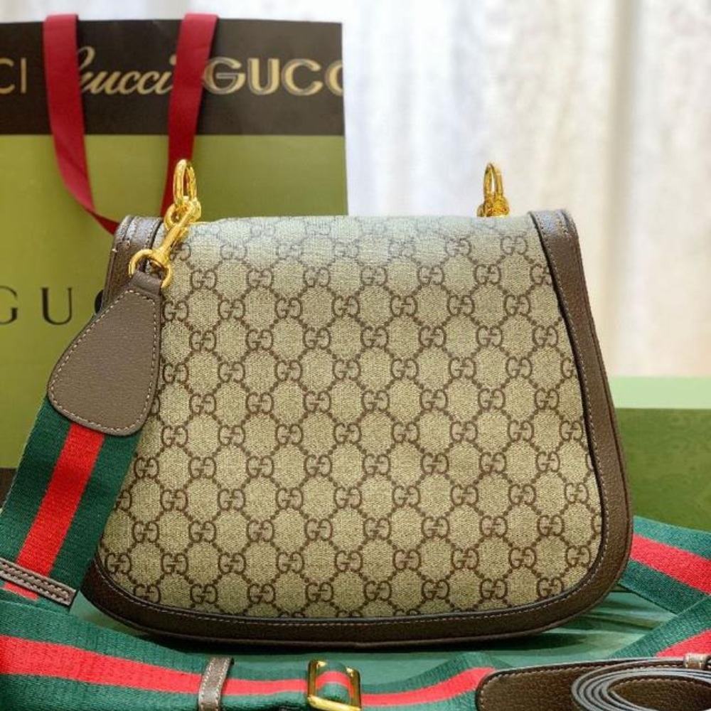 Gucci Blondie Medium Shoulder Bag Beige 29cm 699210 96iwg 8745 - 画像 (6)