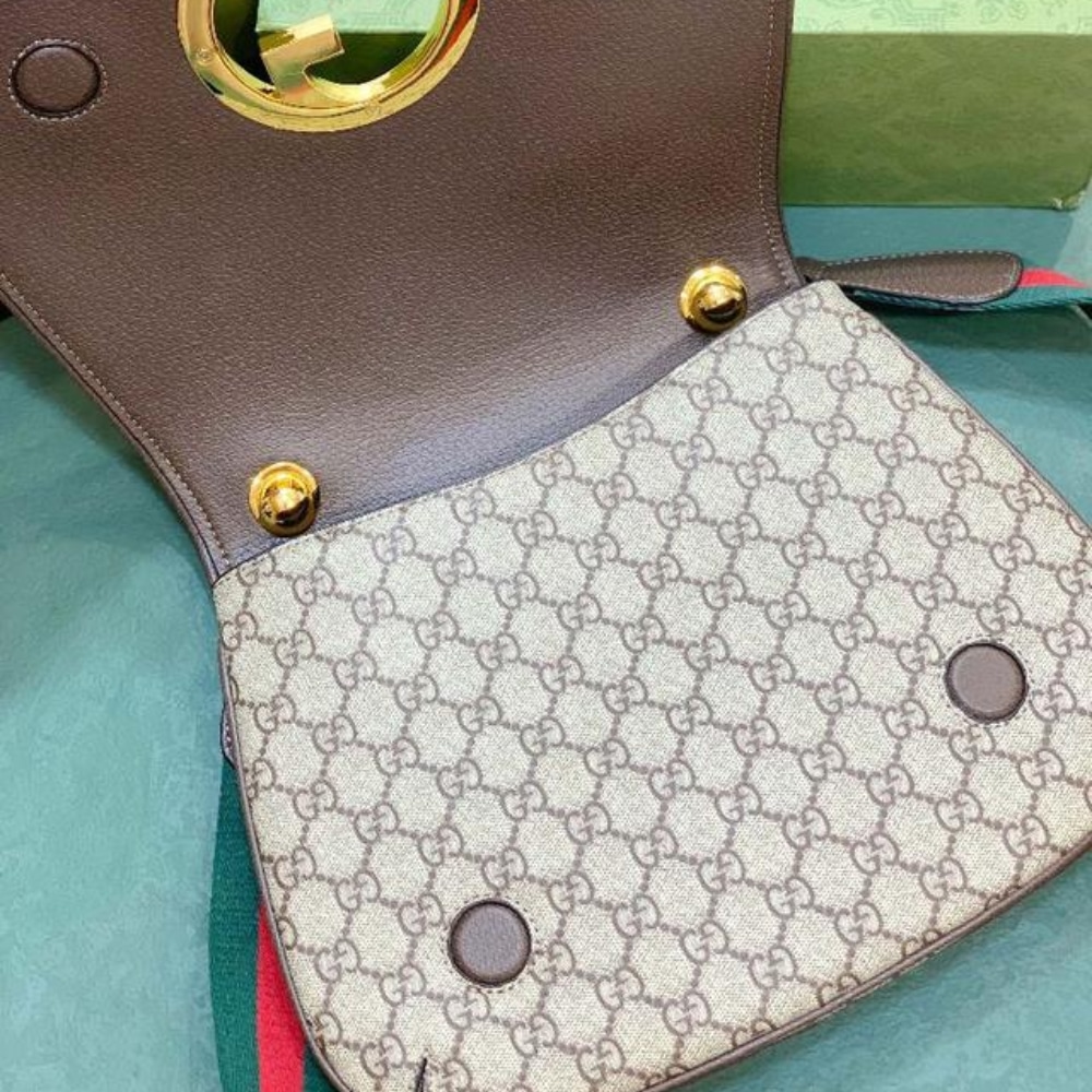 Gucci Blondie Medium Shoulder Bag Beige 29cm 699210 96iwg 8745 - 画像 (7)