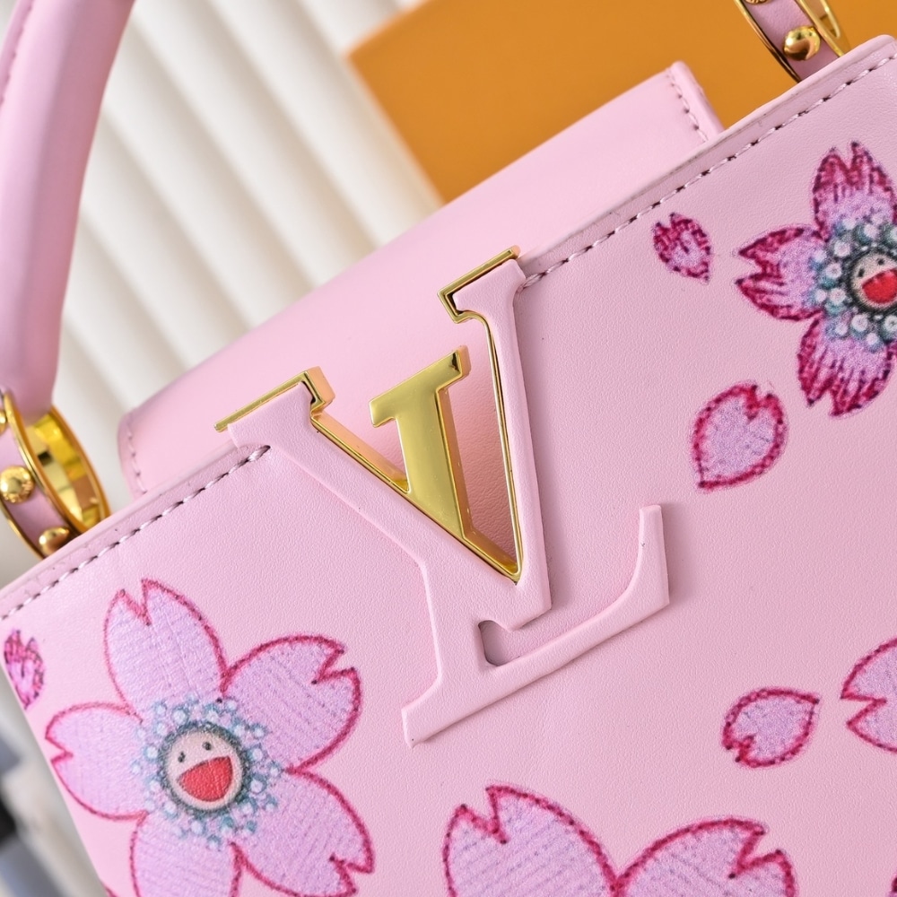 Louis Vuitton X Takashi Murakami Capucines Mini Pink 21Cm M13249 - 画像 (5)