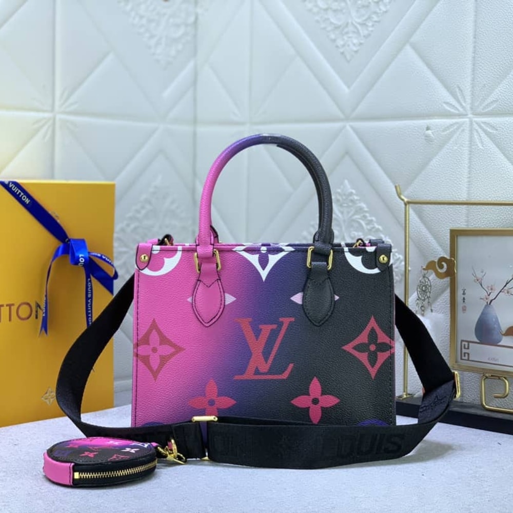 Louis Vuitton Onthego PM Midnight Fuchsia 25Cm - 画像 (2)