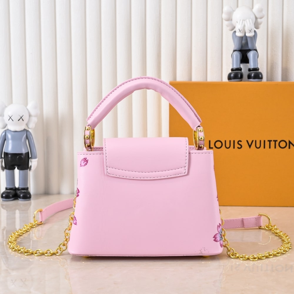 Louis Vuitton X Takashi Murakami Capucines Mini Pink 21Cm M13249 - 画像 (7)