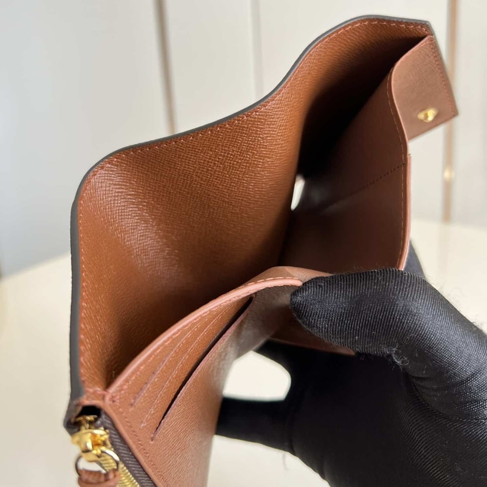 Louis Vuitton Victorine Wallet Brown 12Cm M62472 - 画像 (5)