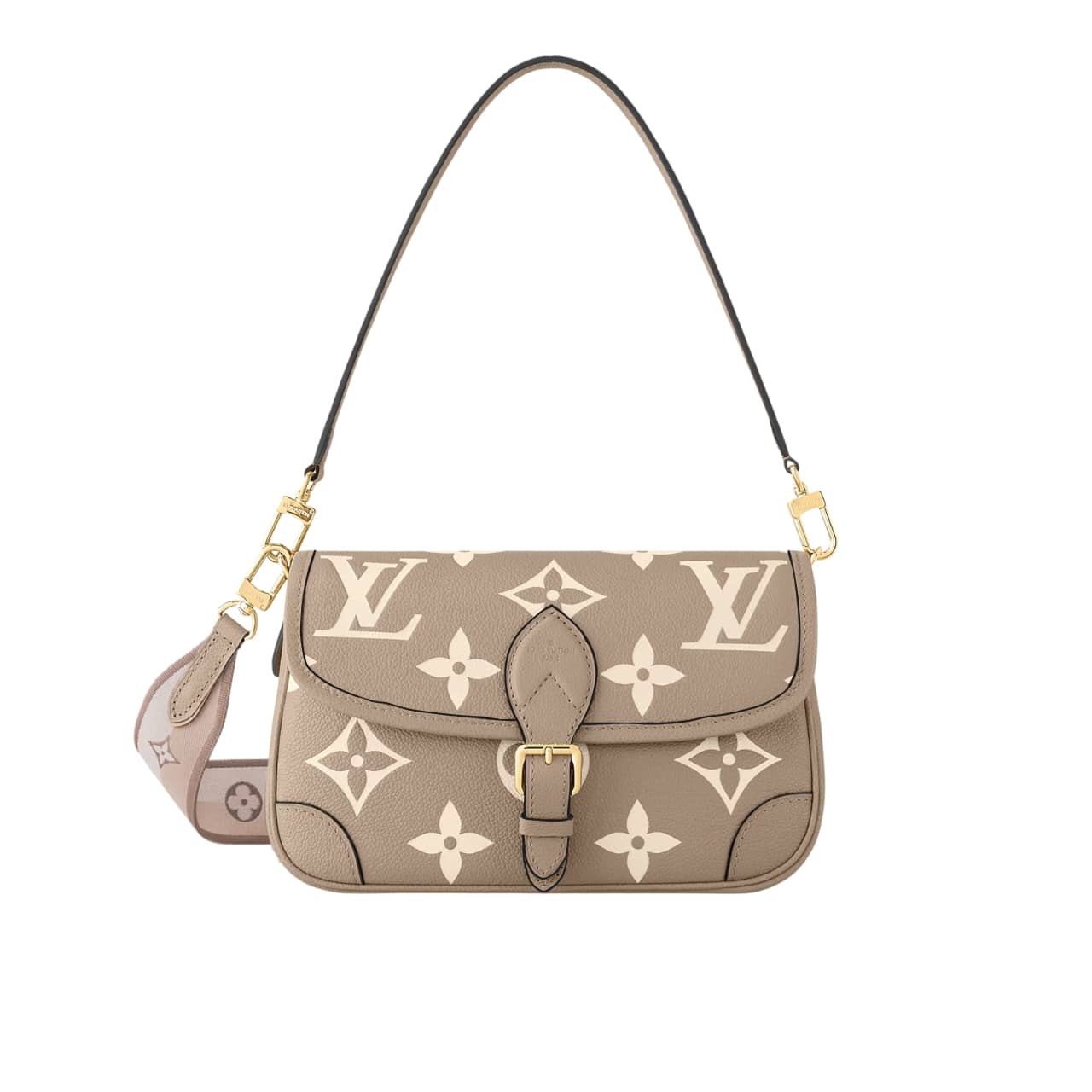 Louis Vuitton ダイアン モノグラム アンプラント レザー – ベージュ – 24 cm – M46583