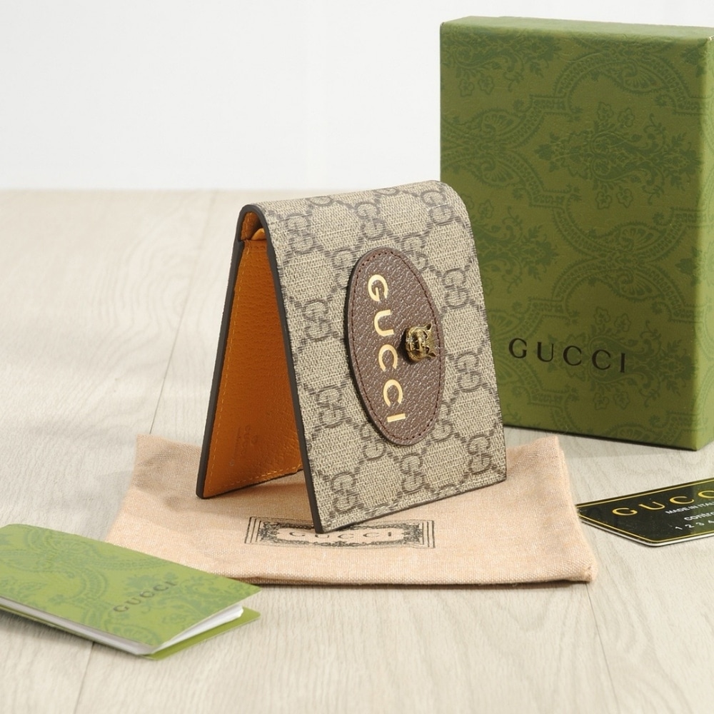 Gucci Neo Vintage Gg Supreme Wallet Beige 12cm - 画像 (5)
