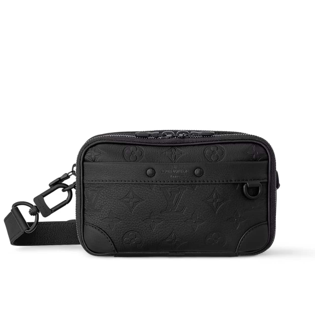 LOUIS VUITTON ルイ・ヴィトン アルファ ウェアラブル ウォレット モノグラム・シャドウ ブラック 19cm 型番：M82544