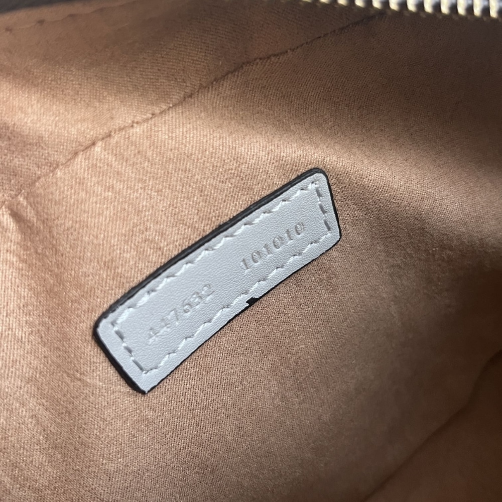 Gucci Gg Marmont Small Shoulder Bag Light Grey 24Cm 447632 Aabzb 1712 - 画像 (7)