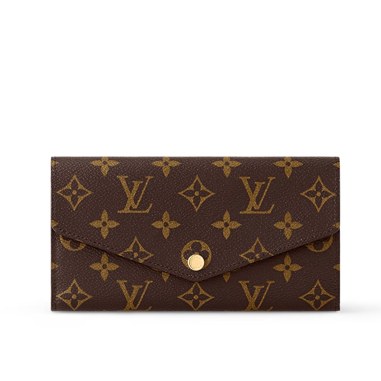 Louis Vuitton サラ・ウォレット モノグラム・キャンバス ブラウン 19cm M60531
