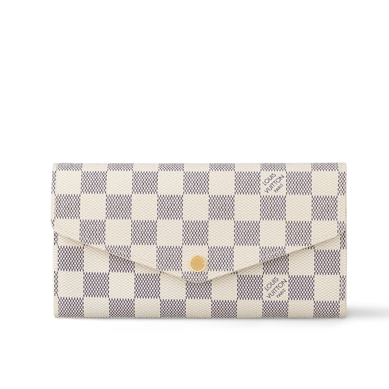 LOUIS VUITTON ルイ・ヴィトン ポルトフォイユ・サラ ダミエ・アズール 19cm 型番：N63208