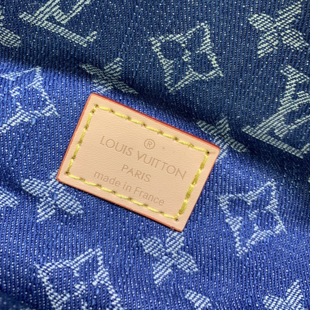 Louis Vuitton Bumbag High Rise Denim Blue 38Cm M46837 - 画像 (8)