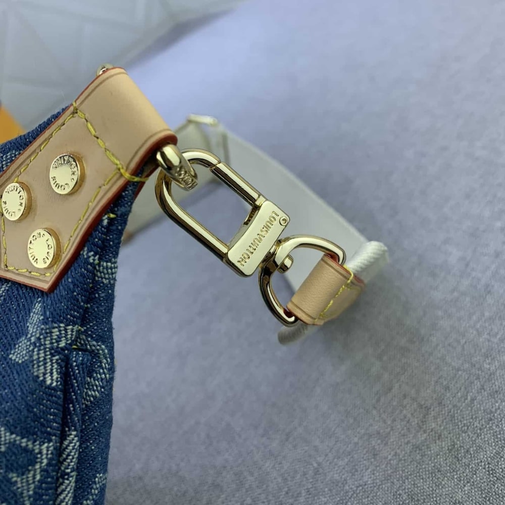 Louis Vuitton Bumbag High Rise Denim Blue 38Cm M46837 - 画像 (9)