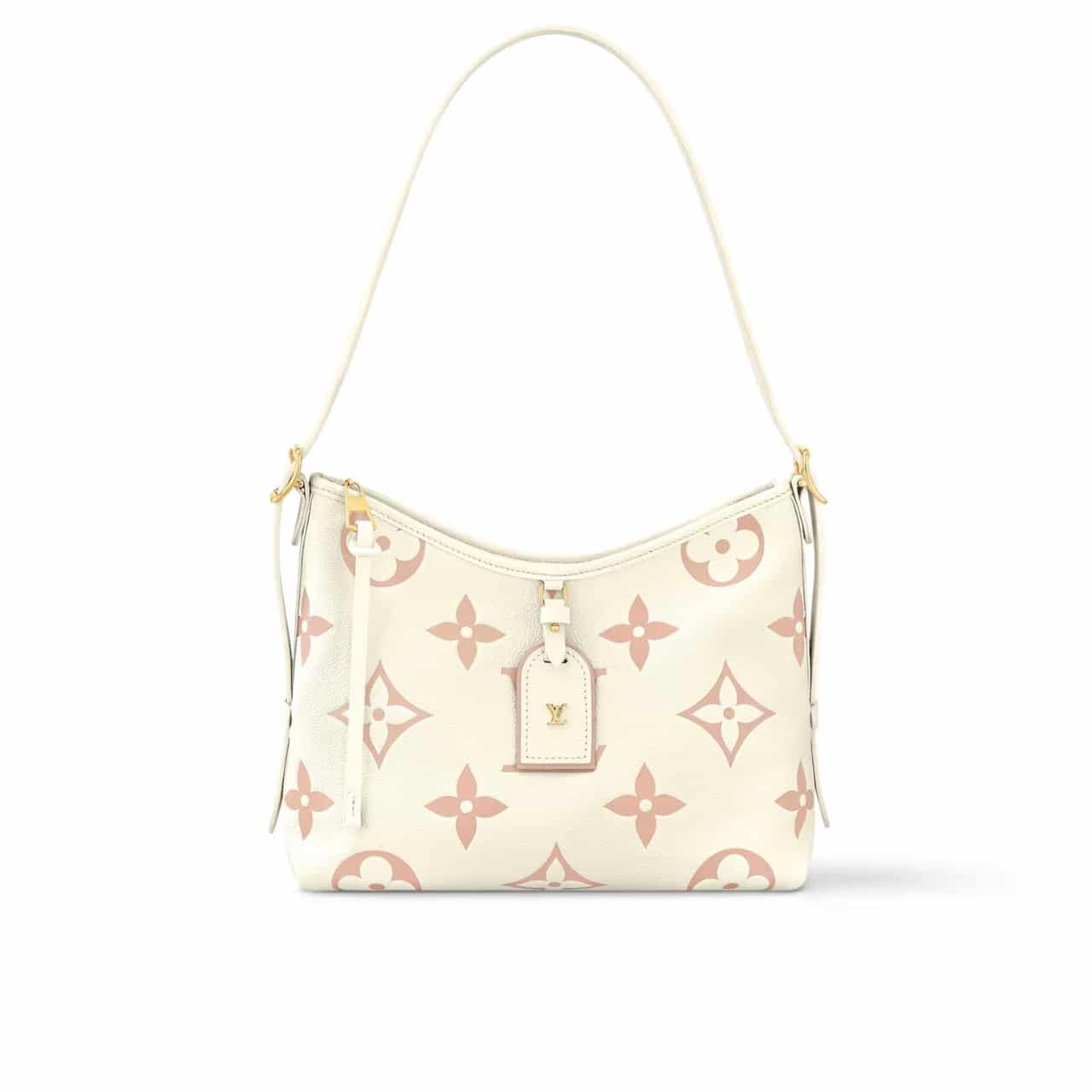 Louis Vuitton キャリーオール PM バイカラーラテ 30cm M24141