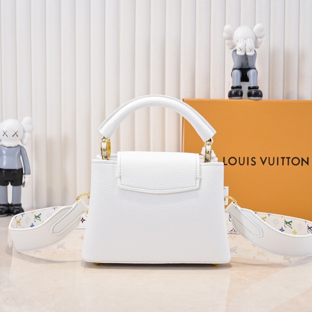 Louis Vuitton X Takashi Murakami Capucines Mini White 21Cm M13253 - 画像 (4)