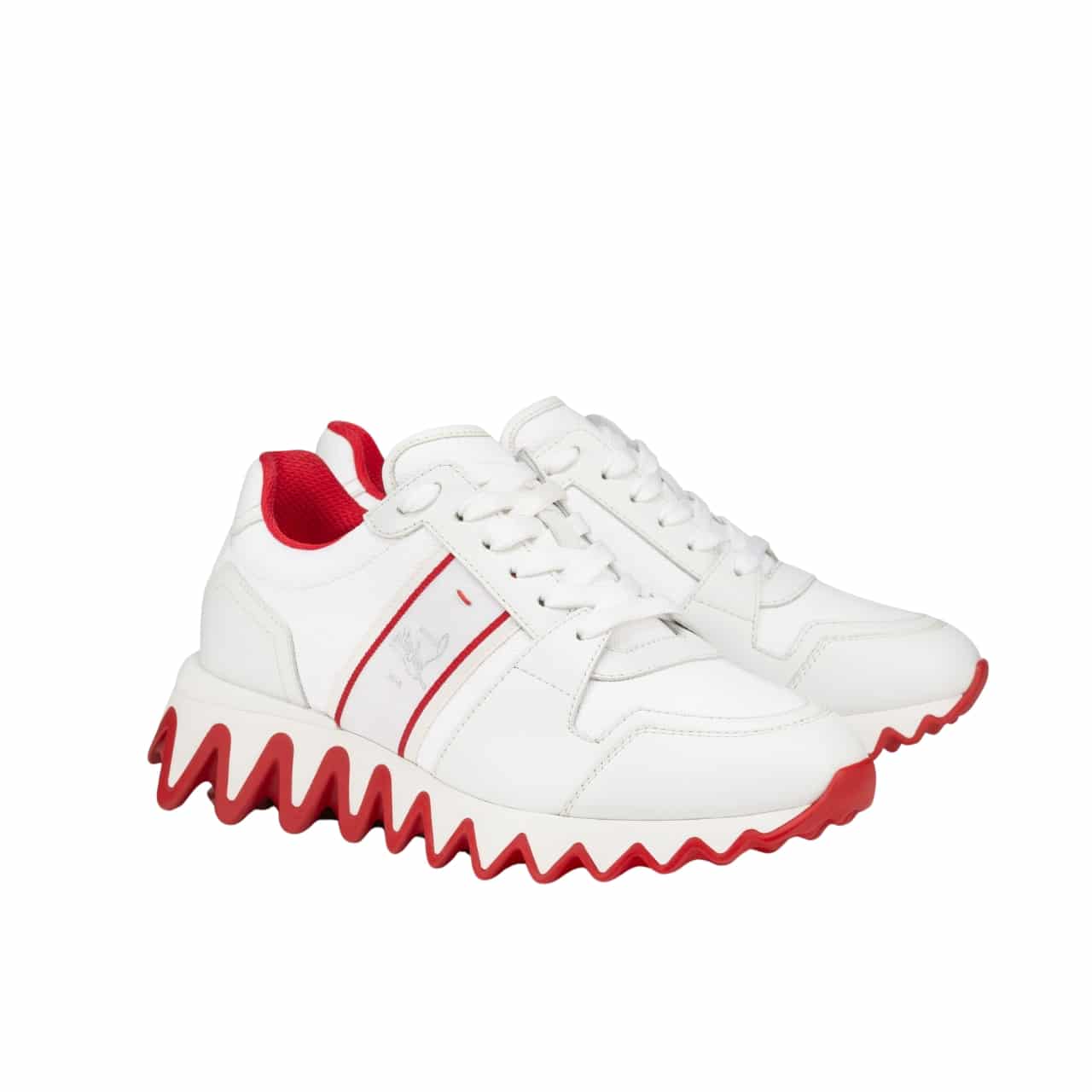 Christian Louboutin クリスチャン ルブタン ナストロシャーク スニーカー ホワイト 型番：3240067WH01