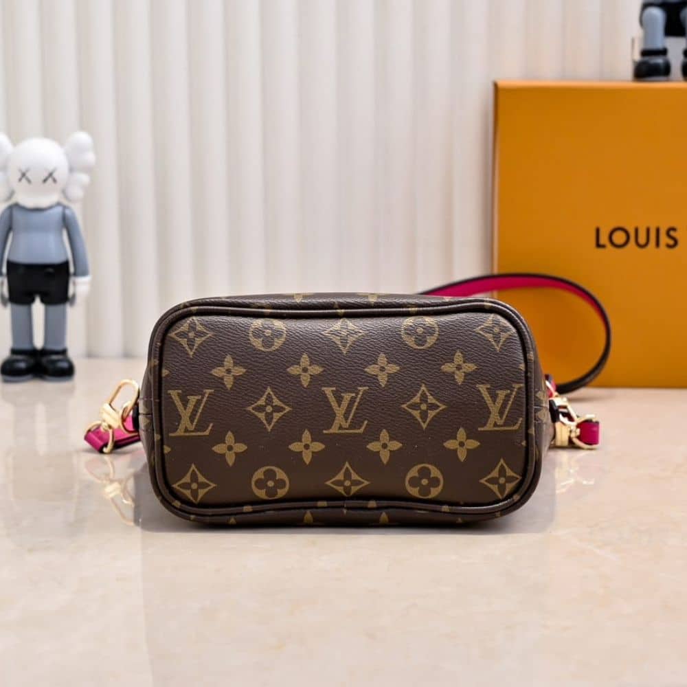 Louis Vuitton Neverfull Bandoulière Inside Out BB Monogram Rose 20Cm M12106 - 画像 (6)