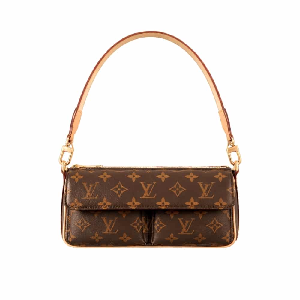 Louis Vuitton ビバシティ モノグラム キャンバス ブラウン 25cm M46999