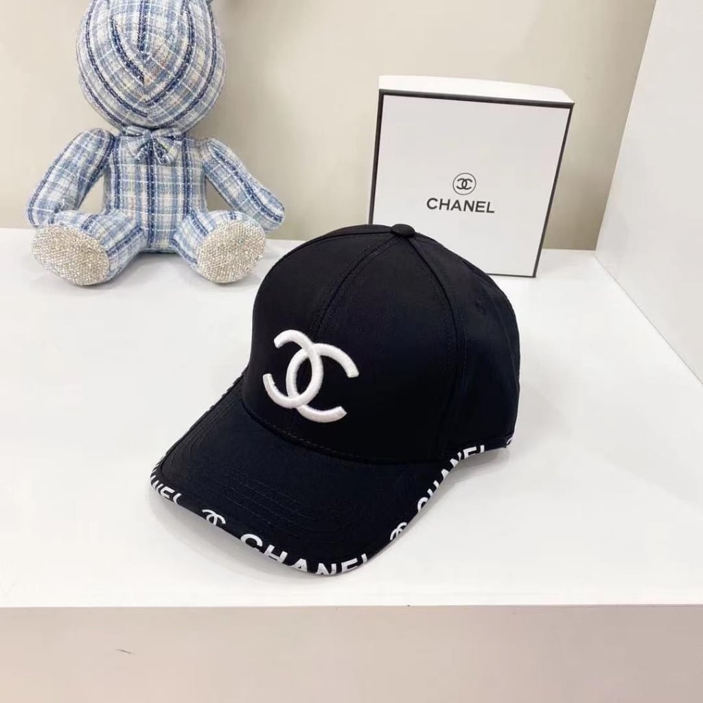 Chanel CC Cotton Baseball Cap Black - 画像 (2)