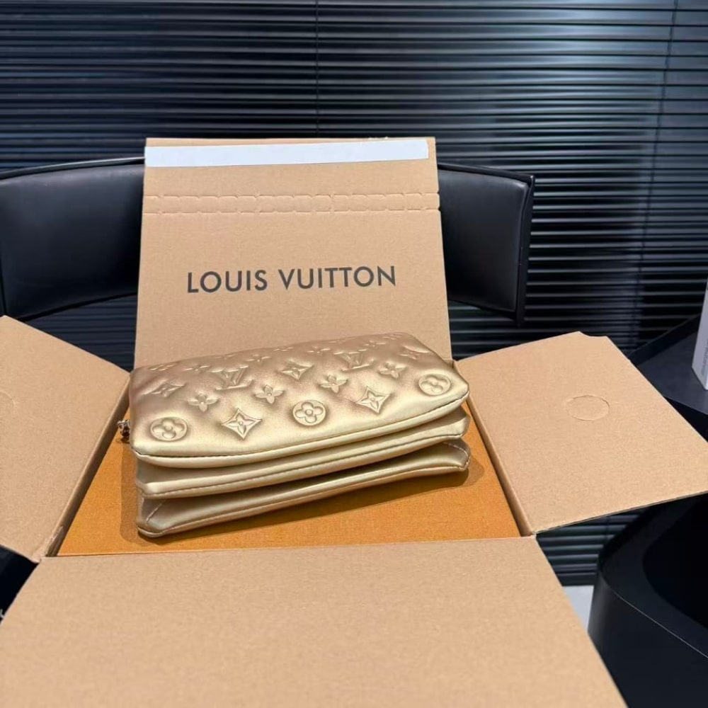 Louis Vuitton Pochette Coussin Monogram Gold 20Cm M80999 - 画像 (5)