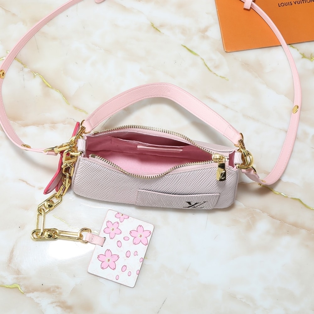 Louis Vuitton X 村上隆 マレリーニ チーキーピンク 19cm M13101 - 画像 (5)