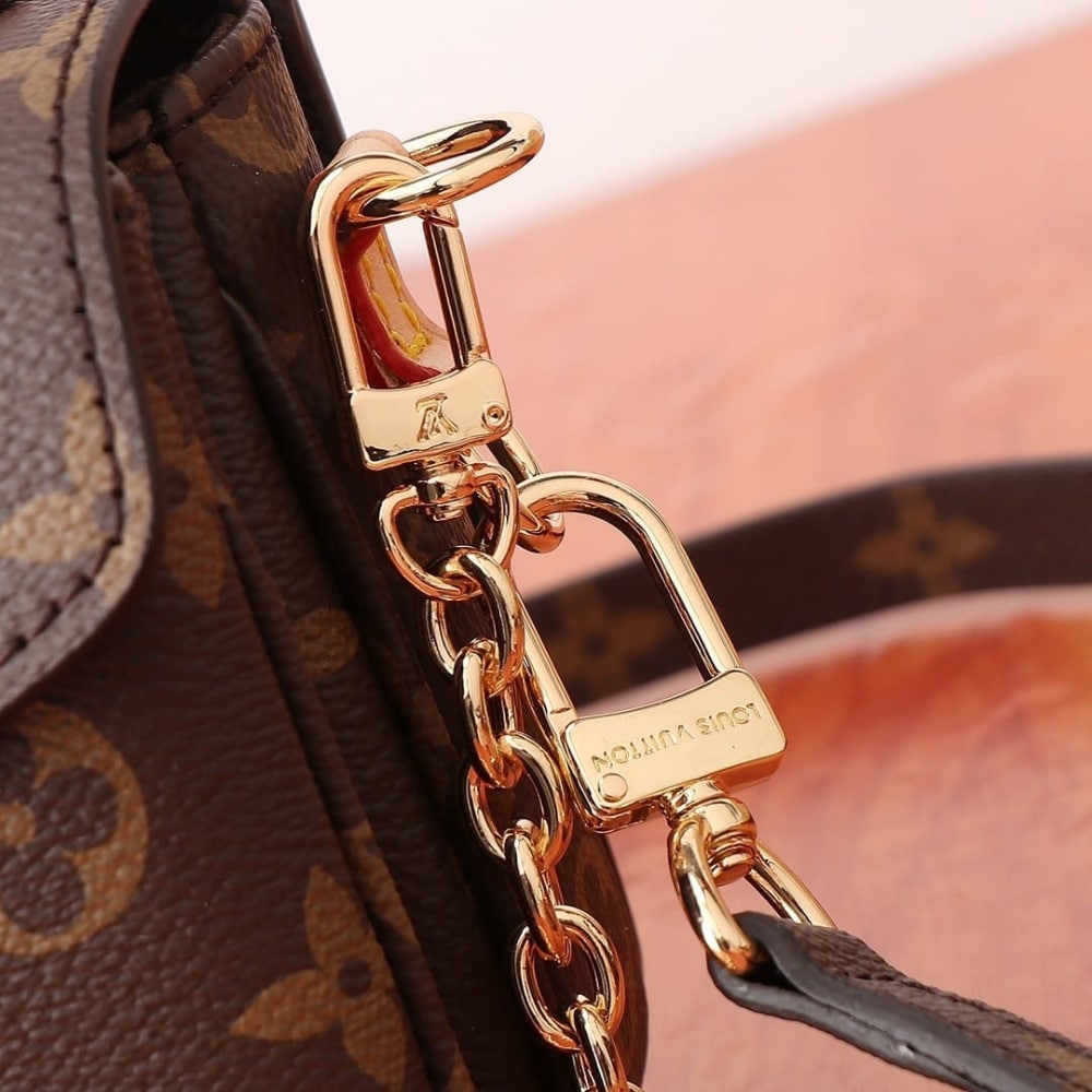 Louis Vuitton Pochette Métis East West Monogram Canvas Brown 21Cm M46279 - 画像 (8)