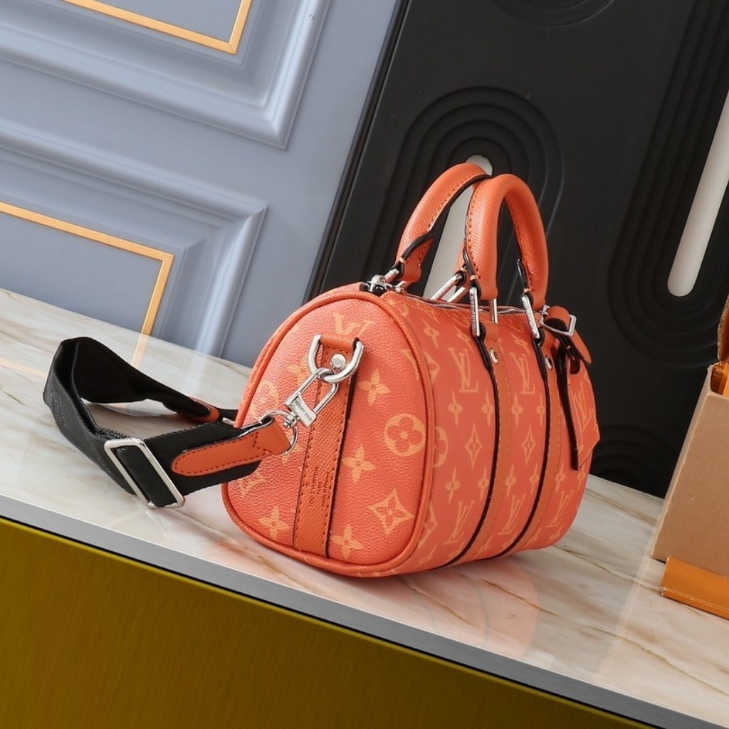 Louis Vuitton Keepall Bandoulière 25 Tangerine 25Cm M31044 - 画像 (3)