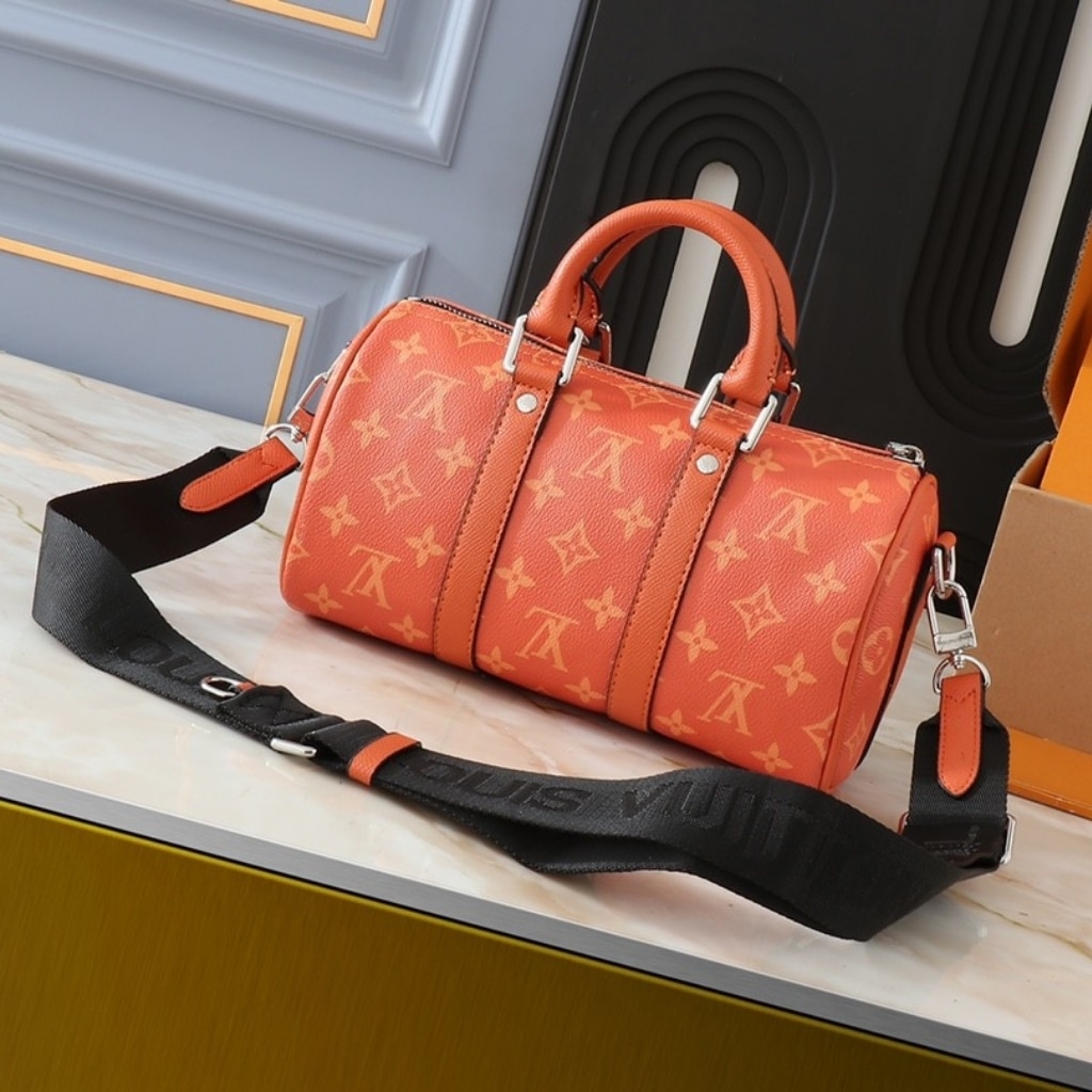 Louis Vuitton Keepall Bandoulière 25 Tangerine 25Cm M31044 - 画像 (4)