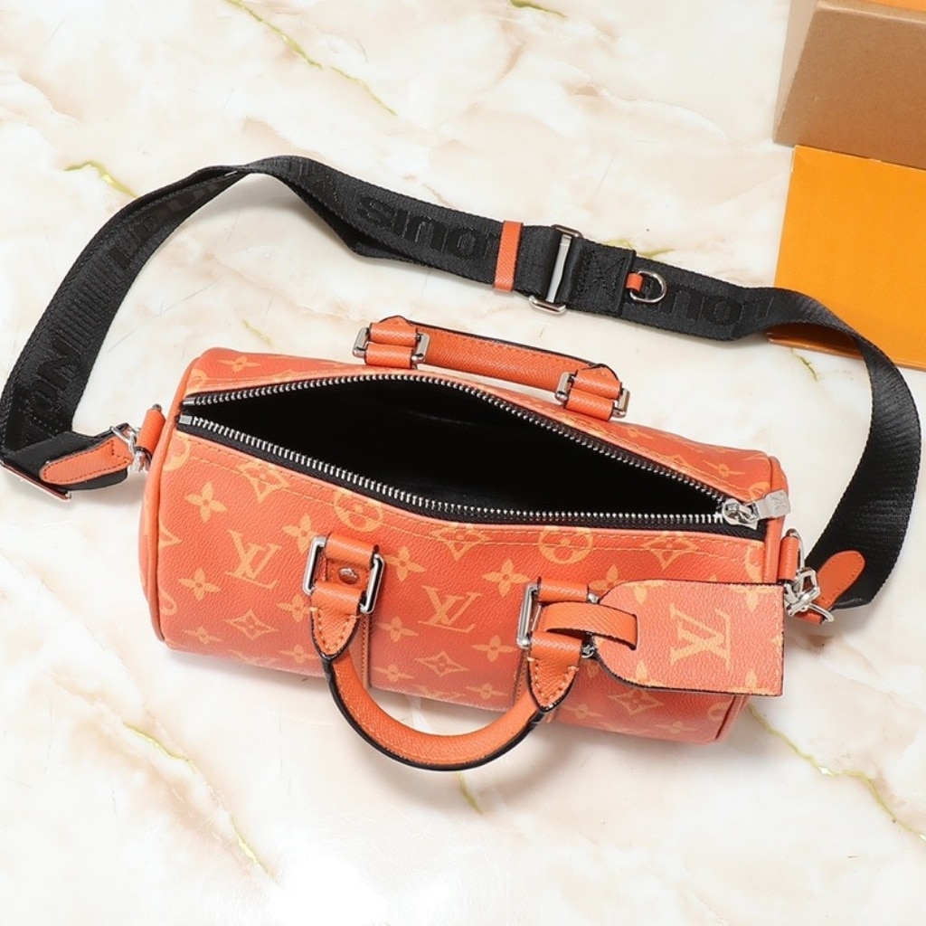 Louis Vuitton Keepall Bandoulière 25 Tangerine 25Cm M31044 - 画像 (6)