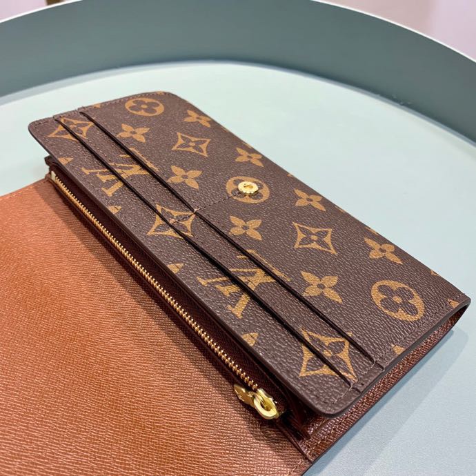 Louis Vuitton Sarah Wallet Monogram Canvas Brown 19Cm M60531 - 画像 (6)