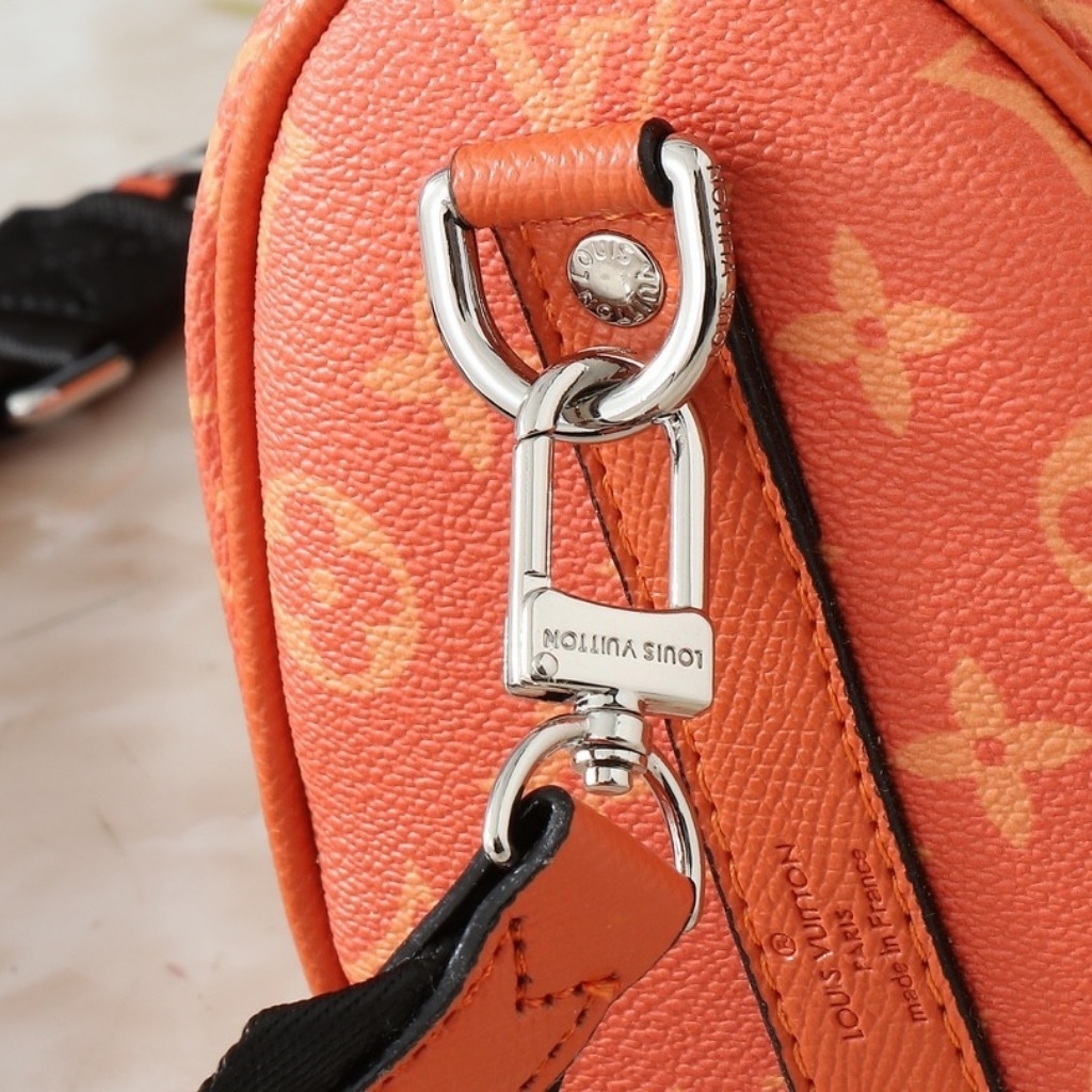 Louis Vuitton Keepall Bandoulière 25 Tangerine 25Cm M31044 - 画像 (9)