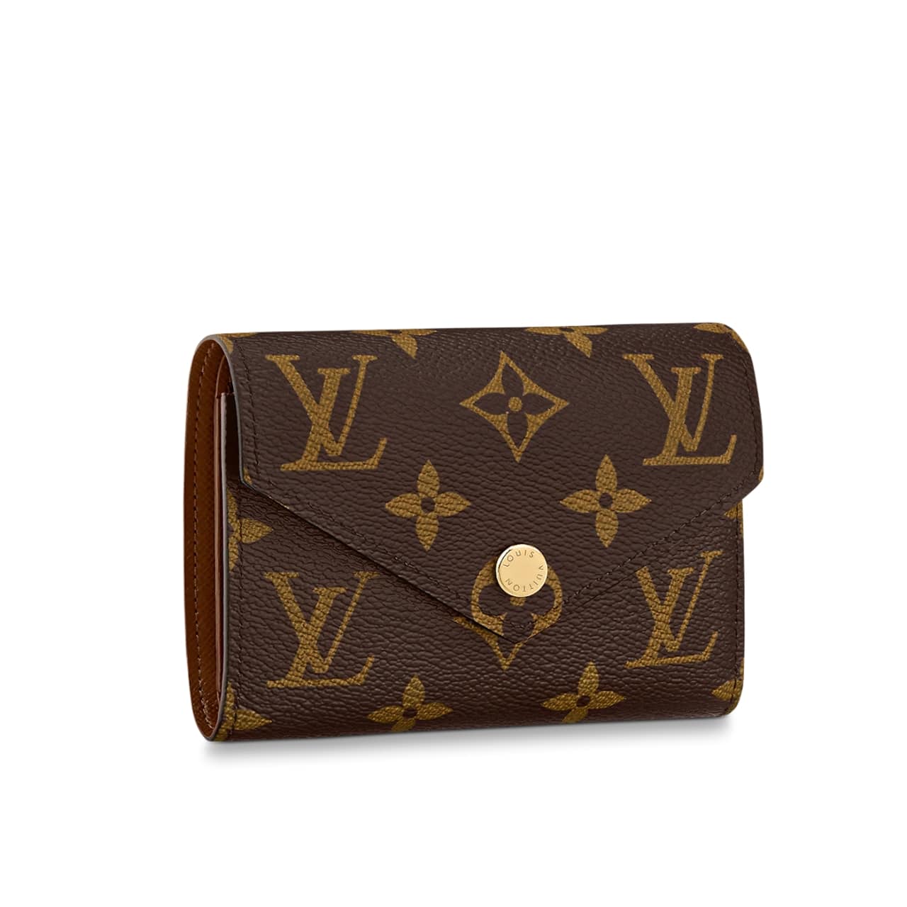 LOUIS VUITTON ルイ・ヴィトン ポルトフォイユ・ヴィクトリーヌ モノグラム ブラウン 12cm 型番：M62472