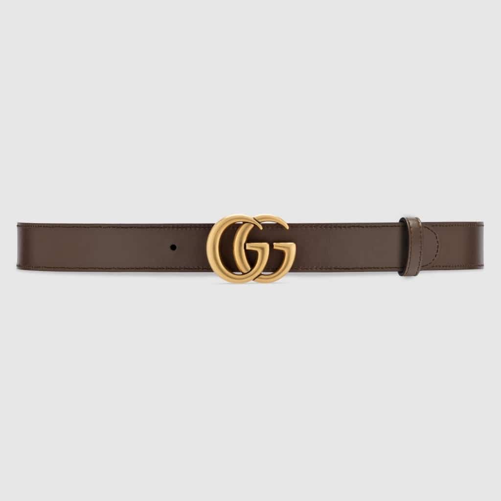 Gucci GG Marmont Reversible Belt Brown Leather 659417 92TIC 8358 - 画像 (2)